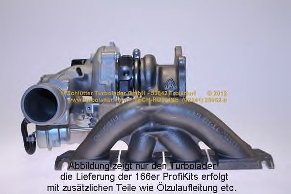 Turbocompresor, sobrealimentación 166-09020