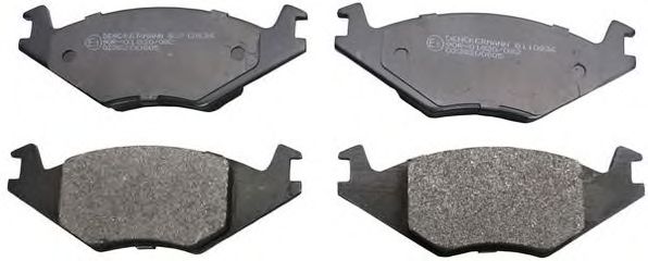 Brake Pad Set, disc brake B110836