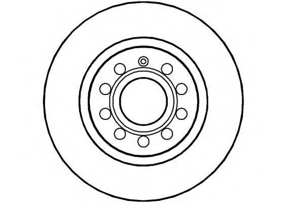 Тормозной диск NBD1293