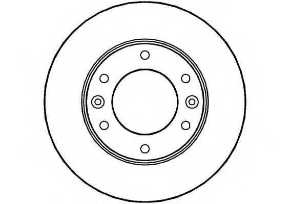 Тормозной диск NBD1447