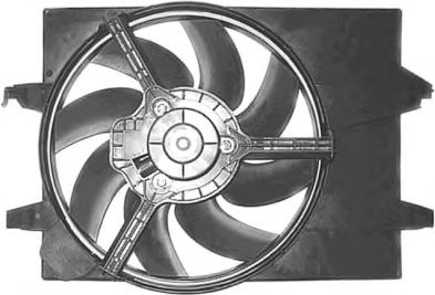 Вентилятор, охлаждение двигателя 1810746