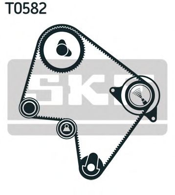 Kit cinghie dentate VKMA 96010