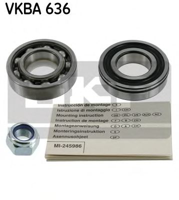 Wheel Bearing Kit VKBA 636