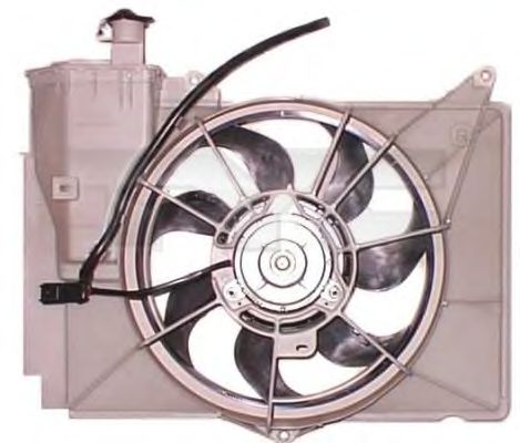 Вентилятор, охлаждение двигателя 836-1006