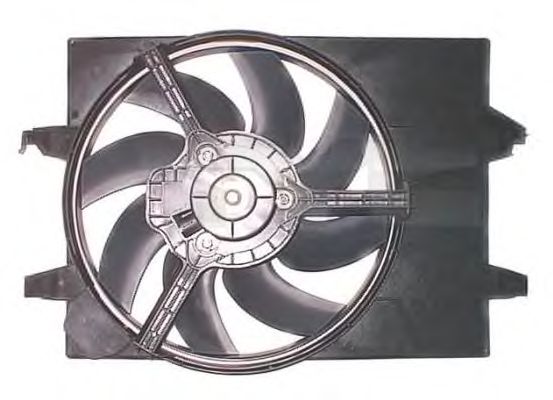 Вентилятор, охлаждение двигателя 810-1014