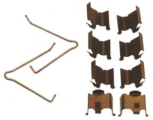 Kit accessori, Pastiglia freno 1166