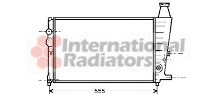Radiator, engine cooling 60092011