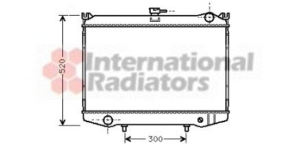 Radiator, engine cooling 60132041