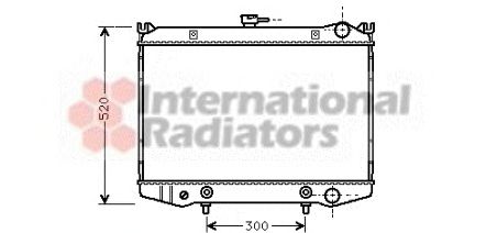 Radiator, engine cooling 60132076
