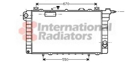 Radiator, engine cooling 60132111