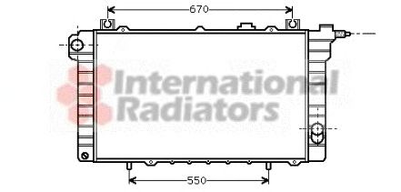 Radiator, engine cooling 60132112