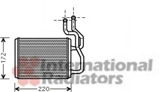 Permutador de calor, aquecimento do habitáculo 60836088