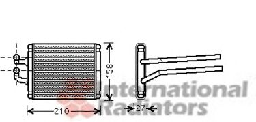 Heat Exchanger, interior heating 60836095
