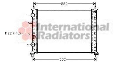 Radiator, engine cooling 60172161
