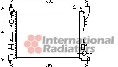 Radiator, engine cooling 60172358