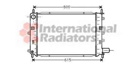 Radiator, engine cooling 60182059
