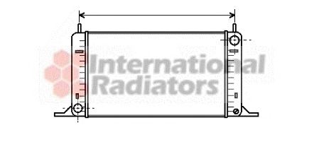 Radiator, engine cooling 60182096