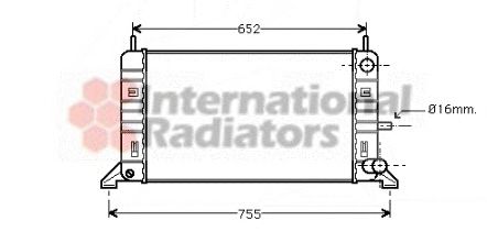 Radiator, engine cooling 60182142