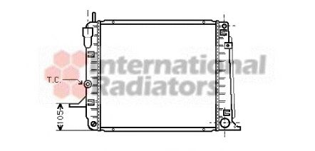 Radiator, engine cooling 60182192