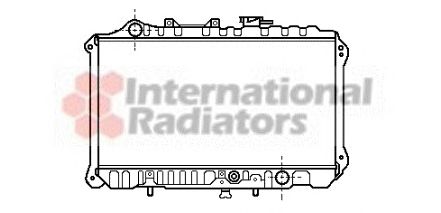 Radiator, engine cooling 60272019
