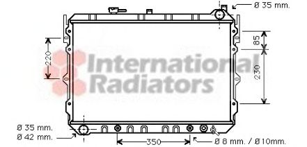 Radiator, engine cooling 60272057