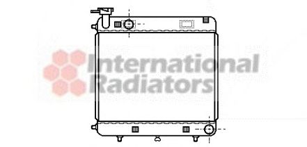 Radiator, engine cooling 60302085