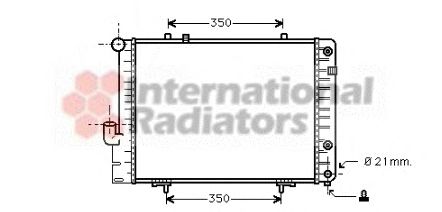 Радиатор, охлаждение двигателя 60302096