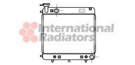 Radiator, engine cooling 60302122