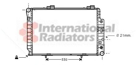 Radiator, engine cooling 60302146