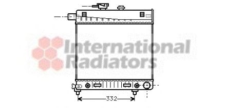 Radiator, engine cooling 60302150