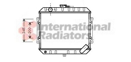 Radiator, engine cooling 60322004