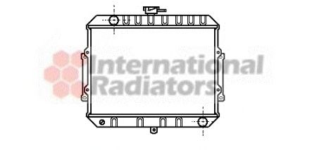 Radiator, engine cooling 60322008