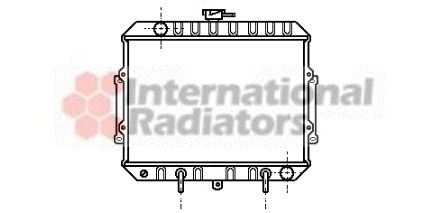 Radiator, engine cooling 60322015