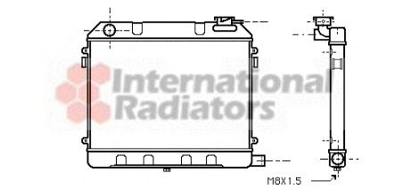 Radiator, engine cooling 60372012