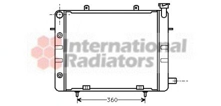 Radiator, engine cooling 60372060