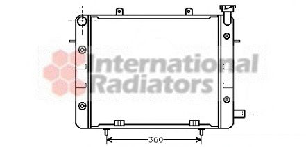 Radiator, engine cooling 60372061