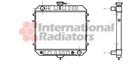 Radiator, engine cooling 60372082