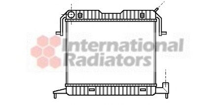 Radiator, engine cooling 60372105