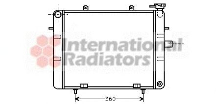 Radiator, engine cooling 60372124