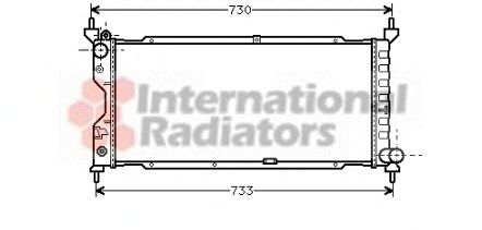 Radiator, engine cooling 60372185