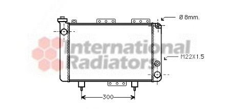 Radiator, engine cooling 60432001