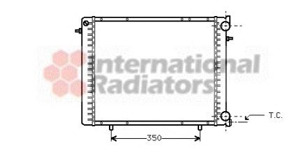 Radiator, engine cooling 60432045