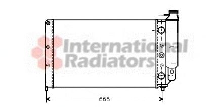 Radiator, engine cooling 60432077
