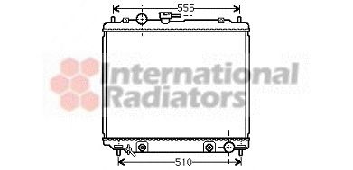 Radiator, engine cooling 60322182