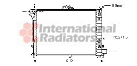 Radiator, engine cooling 60472011