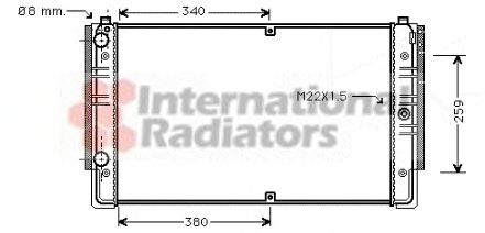 Radiator, engine cooling 60582149