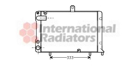 Radiator, engine cooling 60732002