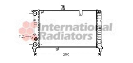 Radiator, engine cooling 60732027