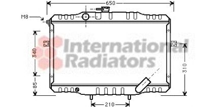 Radiator, engine cooling 60822068