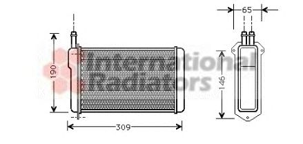 Heat Exchanger, interior heating 60266009